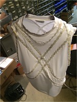 View of one of the shirts, unlit